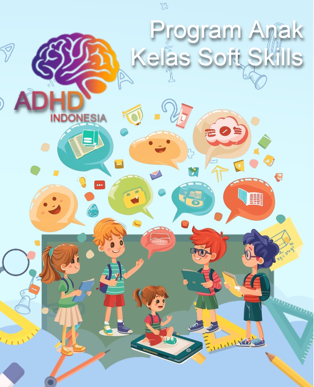 Program ADHD Indonesia Kabupaten Kuningan Kelas Soft Skills Anak ADHD